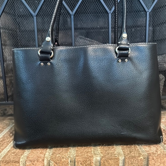 Kate Spade Black Pebbled Leather Satchel - Picture 5 of 13